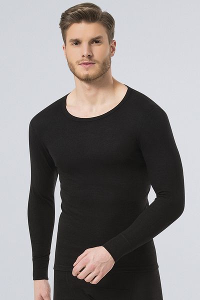 TÜREN 192 Unisex Θερμικό μπλουζάκι με μακρυμάνικο λαιμόκοψη