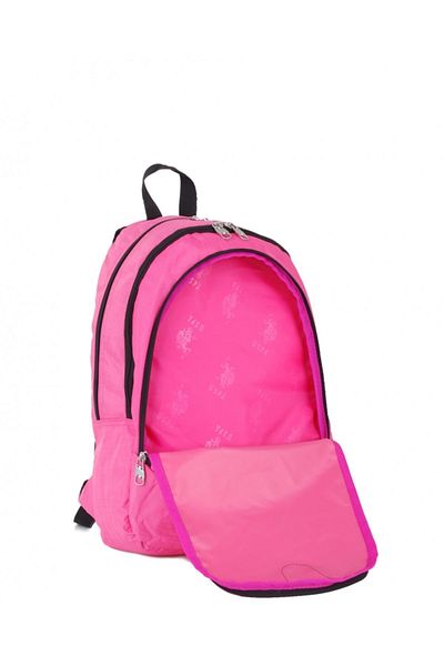 U.S. Polo Assn. Us Polo Assn Signature Pink Unisex Backpack - Plçan8217