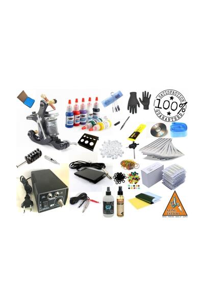 BJNPOWERWIN Xl-439 Enıgma Tattoo Dövme Makinası Seti Profesyonel