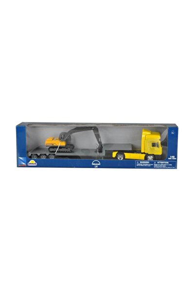 New Ray 1:43 شاحنة نقل وحفارة طويلة المدى F2000