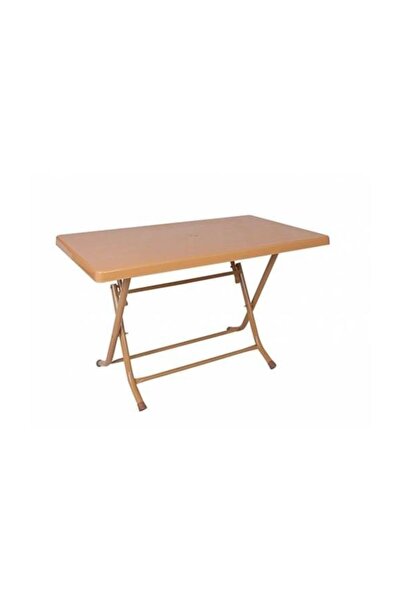 Özel Yapım Netbazaars Katlanır Plastik Masa 70x120 Cm Bahçe Ve Balkonlarda Ra...