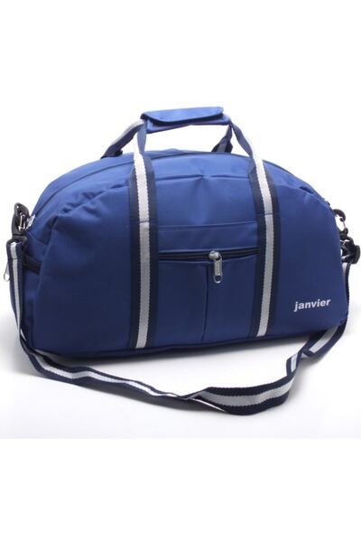 JANVIER Navy Blue Sports Bag
