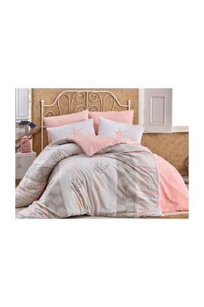 Hobby Ranforce Double Duvet Cover Set Fulvia Salmon