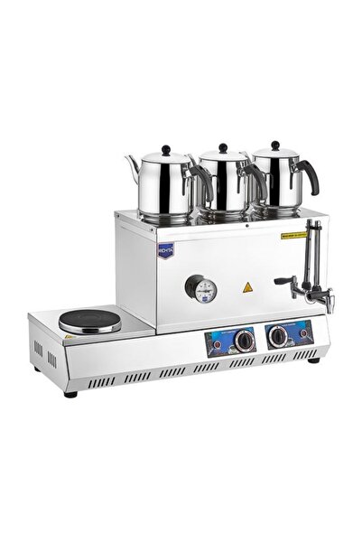 Remta Elektrikli 3 Demlik 33 Lt Çay Ocağı Kazanı Makinesi