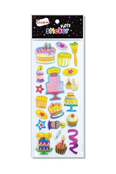 Ticon Sticker Puffy 138043 (KABARTMALI) Tps-13