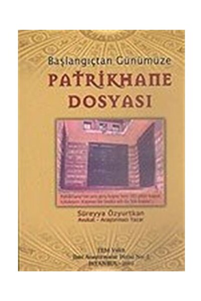Elif Kitabevi Patrikhane Dosyası Başlangıçtan Günümüze