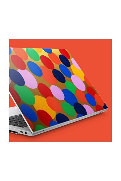 Artikel ملصق كمبيوتر محمول بدائرة ذهبية اللون مقاس 15.6 بوصة - كمبيوتر محمول،...