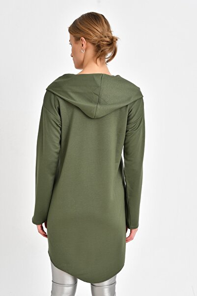 Quincey Φούτερ με κουκούλα Πράσινο BDM2499