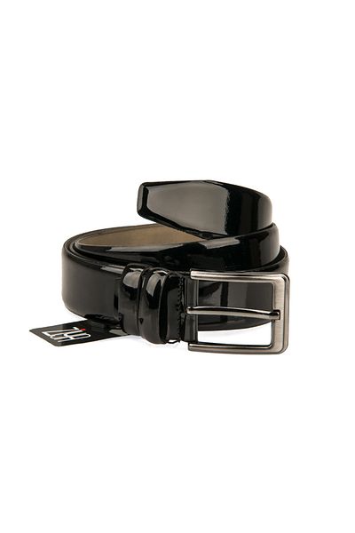 Ziya , Genuine Leather Men's Belt 93439 2560 2 Black
