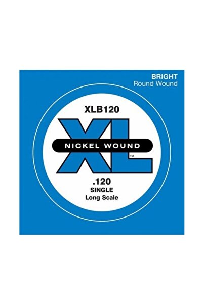 Daddario D'addario Nickel Wound Single Long Scale .120 - Xlb120 Bas Gitar Tek Tel