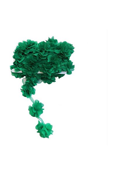 CAN 12 komada Laserski rez metar Til cveća tamnozeleno – Til – Til