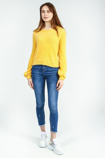 Collezione Kadın Sarı Kazak - Ucb190806A39 UCB190806A39