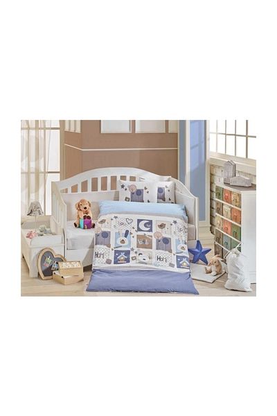 Hobby Baby Duvet Cover Set Sweethome Blue
