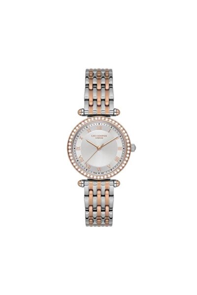Lee Cooper ساعة يد نسائية فضية Lc07136.530