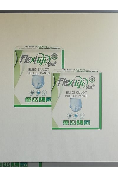 Flexilife Plus Adult Patient Diapers Large Size 2 x 30 = 60 Pieces