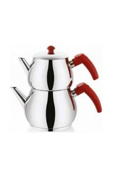 Arda Steel Teapot Large Size 5-6 Persons