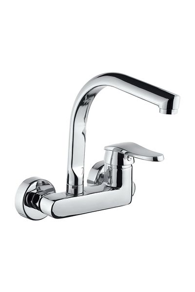 HMS Wall Rotating Tube Kitchen Sink Applique Faucet