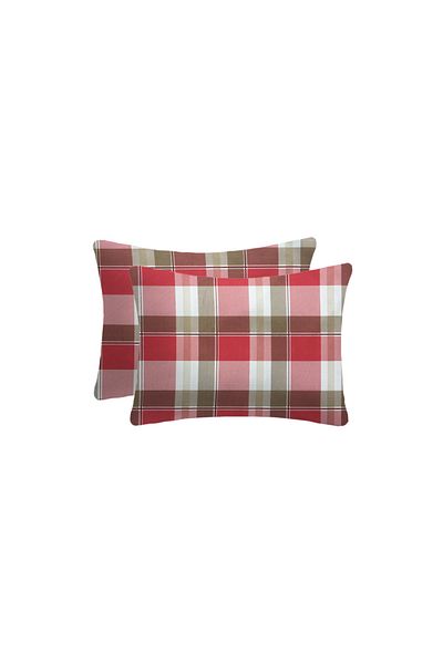 Lief Home Cotton Zippered Pillow Case 50x70 2 Pieces