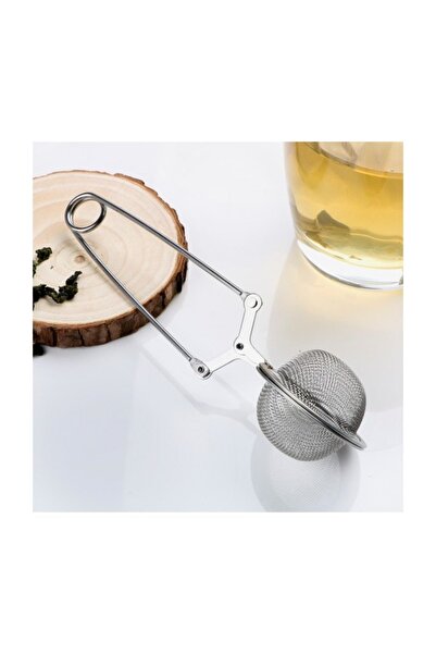 RoseRoi مصفاة شاي على شكل ملقط مصفاة شاي عشبية مصفاة تخمير الشاي