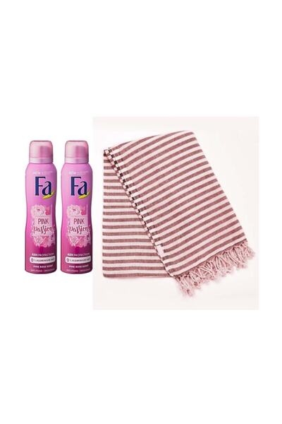 Fa Deo 2li Pink Passion Bayan + Peştemal