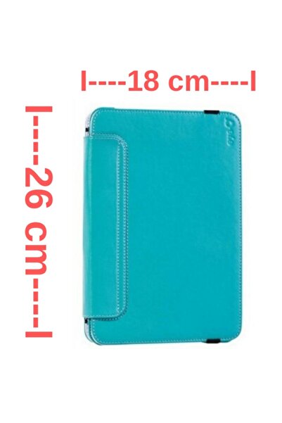AVMmarketim Canclass Universal 18 X 26 Cm Ölçülerinde Turkuaz Tablet Kılıfı