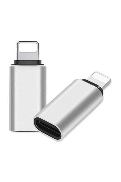 Sentor Metal Iphone Lightning To Type-c Çevirici Dönüştürücü Otg