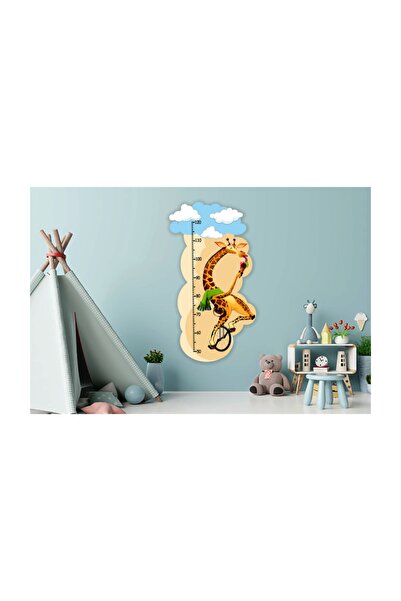 Sticker Sepetim Велосипед, мила жирафа і хмари, настінний наклейка для дитячо...