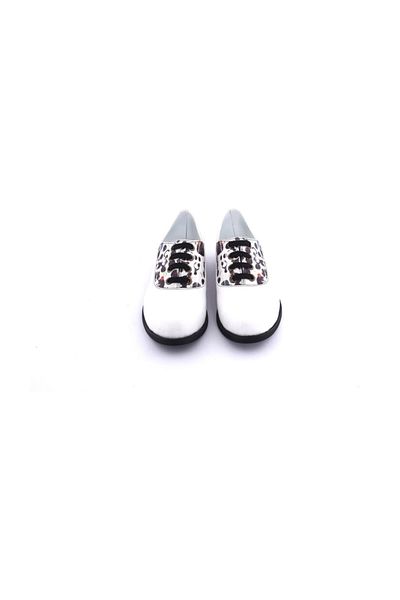 Streetfly Pantofi oxford imprimați pentru damă