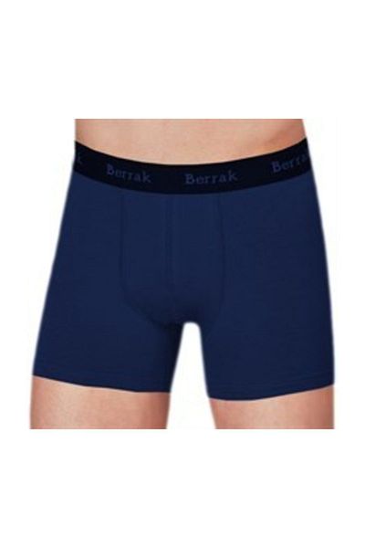 Berrak 5 Pack 4476 Modal Men's Boxer Lycra Flexible Men's Boxer Navy Blue