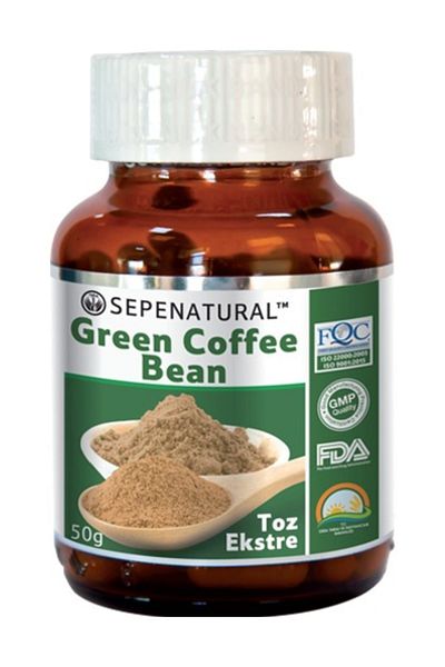 Sepe Natural Green Coffee Bean Extract - Green Coffee Bean Extract, 50 Gr