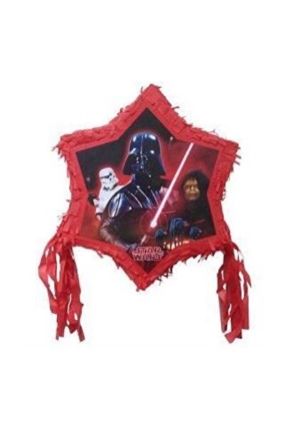 Parti dolabı 1 Adet Star Wars Pinyata Kırmızı Erkek Doğum Günü Parti Malzemes