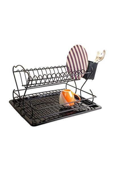 vomex Taç Model Bulaşıklık - Siyah