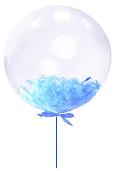 Ekin Süs Bobo Balloon (transparent Baln) 18 Inch