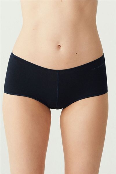 U.S. Polo Assn. Boxeri de damă din 5 piese, albastru bleumarin, negru, alb