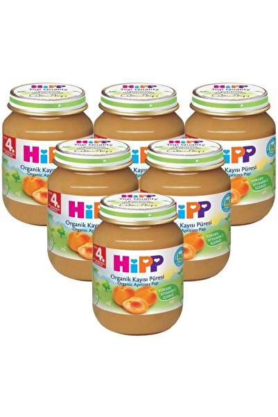 Hipp Organik Kayısı Püresi 125 gr x 6 Adet