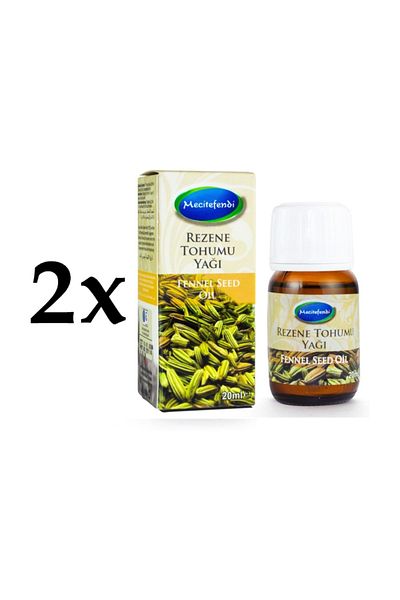 Mecitefendi 2 Pieces of Mecitefendi Fennel Oil 2x20 Ml