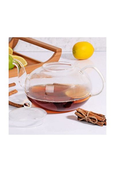 Kosova Ksv Blown Glass Luxury Teapot
