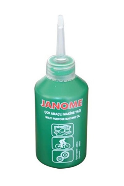 Janome Marka Dikiş Makinası Yağı (çok Amaçlı Makine Yağı) (100 Cc Yağ)