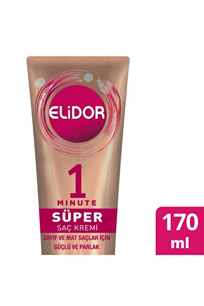 Elidor 1 Minute Güçlü Ve Parlak Süper Saç Kremi 170 Ml