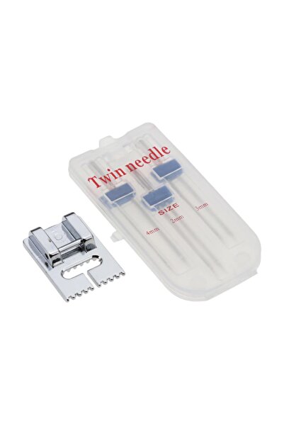 İşkur Makina Nervür Çiftli Ev Tipi Dikiş Makine Nervür Dikme Iğne Ve Ayak Seti