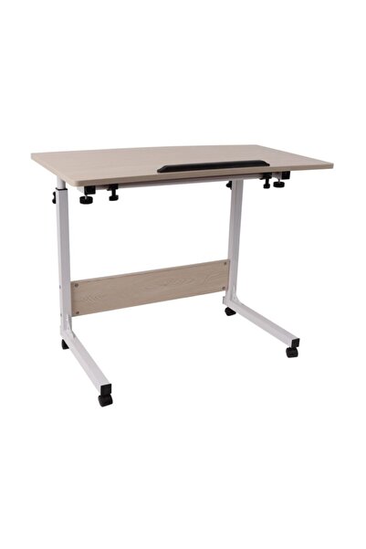 hodbehod Yerden Yükseklik Ve Eğim Ayarlı Tekerlekli Laptop Sehpası Bilgisayar Çizim Masası