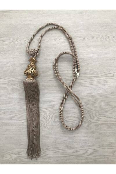 Turkuaz Perde Fon Perde Vizon Tavan Bağlama Kolu