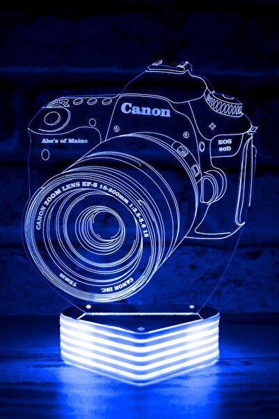 Hediye Kovanı 3D Led Lamp with Camera Image