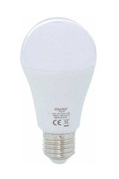Genel Markalar Light 15Watt A60 Led Ampul E27 Günşığı Led110
