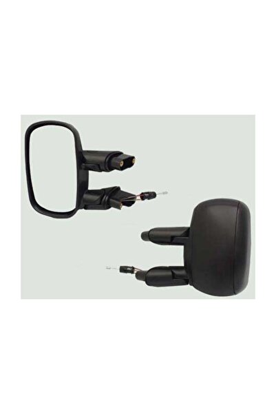 SPJ Fiat Doblo Iı 2000-2010 Mekanik Komple Sol Dikiz Aynası Siyah-astarlı