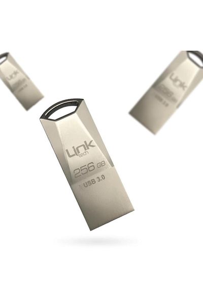 AteşTech Tech Pro Premium 256Gb Metal 100Mb/S USB Flash Memory