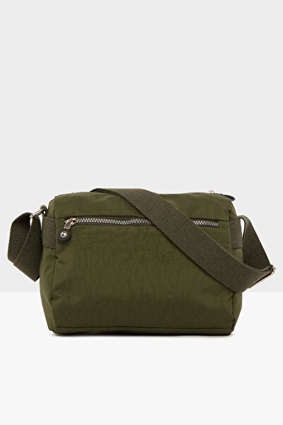 Bagmori Khaki Women's Multi-Pocket Parachute Mini Bag M000004036