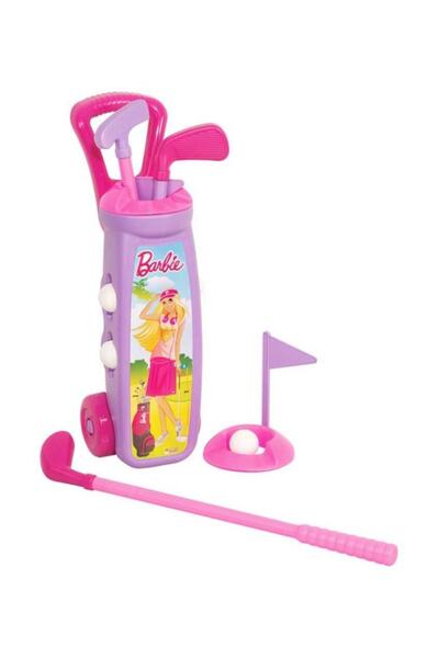 DEDE Barbie Golf Arabası Seti - Sarı