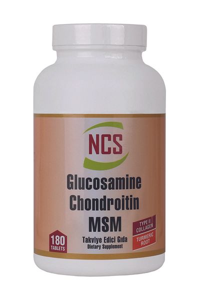 NCS Glucosamine Chondroitin 180 Tablet Msm Turmeric