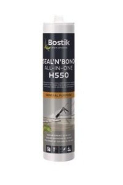 BOSTİK H550 Yüksek Kalite Genel Mastik Yapıştırıcı Beyaz